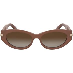 Calvin Klein Women's Sunglasses CK25502S - Opaline Beige with Gradient Brown Lens in Kuwait