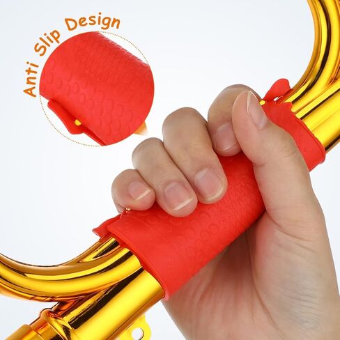 besportble، لعبة البوق الذهبي للأولاد والبنات، قرن بوق واقعي للعروض المسرحية، وممارسة الموسيقى واللعب التعليمي، آلة موسيقية ممتعة للبنين والبنات in Kuwait