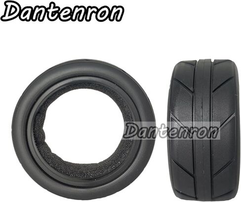 1/10 On Road Tires RC Soft Rubber Street Touring Tyres OD 65mm For 1:10 Rally Racing Drift Car Tamiya TT01 TT02 XV01 TA06 A959 PTG2 HPI KYOSHO HSP PTG2 Traxxas RC On-Road Wheels Rims 4PCS in Saudi Arabia