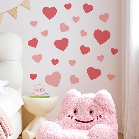 18Pcs Valentine's Day Stencil Set, Happy Valentine's Day Heart Pattern, 5.9 Inches, Reusable for Drawing on Canvas, Scrapbook Paper, Fabric, Pillows, Card Making. (Valentine's Day) in Kuwait