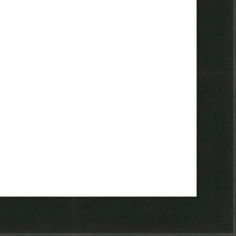 CountryArtHouse Picture Frame Moulding (Wood) 100ft bundle - Contemporary Black Finish - 1" width - 1/2" rabbet depth in Saudi Arabia