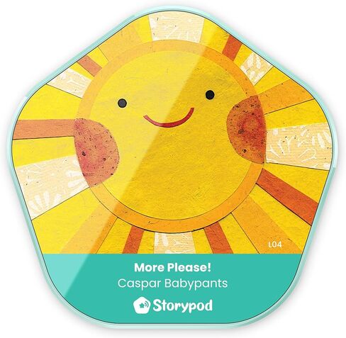 Storypod Token | Caspar Babypants - More Please! | Collectible Educational Token for The Screen Free Audio Learning System for Kids, Toddlers, Children | Family Fun Tunes | Playtime to Bedtime in Kuwait