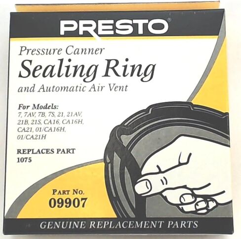 2-Pack Pressure Cooker Sealing Ring Gasket Compatible with Presto 09907 in Saudi Arabia