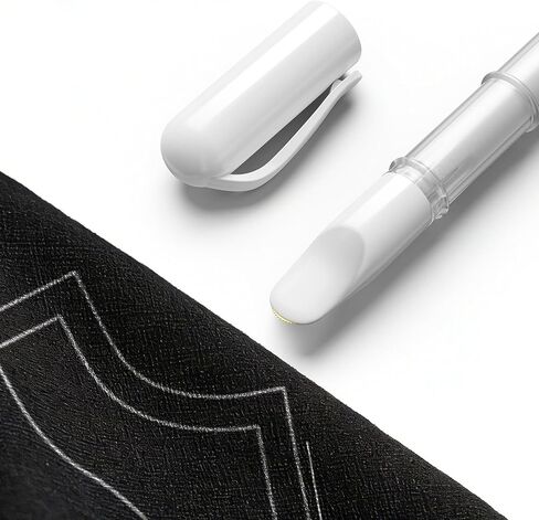 Fabric Markers for Sewing, Erasable Pens with Precision Gear Tip, for Quilting, Dressmaking, Crafting, and Tailoring Supplies, White in Saudi Arabia