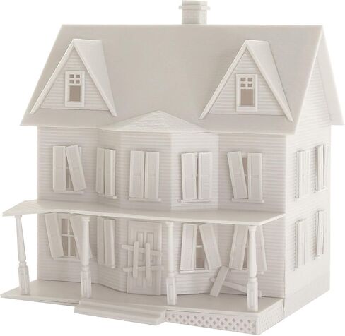 HO Scale Model Haunted House Kit Not-Built Building for Model Railroad JZHO6883JJ in Saudi Arabia