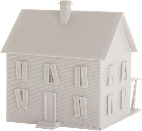 HO Scale Model Haunted House Kit Not-Built Building for Model Railroad JZHO6883JJ in Saudi Arabia