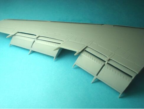 LACI 144140 1/144 Lockheed L-1011 Tristar Landing Flaps الراتنج طقم نموذج ملحق، صغير، رمادي in Saudi Arabia