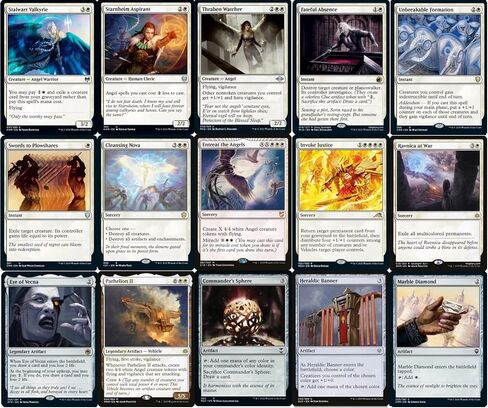 Elite Commander Giada Angel Deck - Mono White - Giada، Font of Hope - EDH - 100 بطاقة - سحر مخصص The Gathering Deck - قوي جدًا! in Kuwait