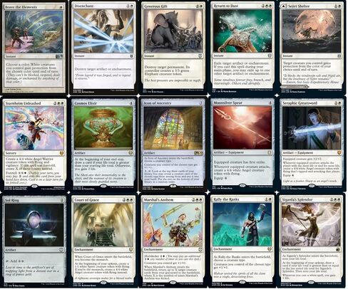 Elite Commander Giada Angel Deck - Mono White - Giada، Font of Hope - EDH - 100 بطاقة - سحر مخصص The Gathering Deck - قوي جدًا! in Kuwait