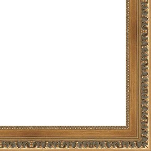 CountryArtHouse Picture Frame Moulding (Wood) 100ft bundle - Traditional Gold Finish - 2.375" width - 3/8" rabbet depth in Saudi Arabia