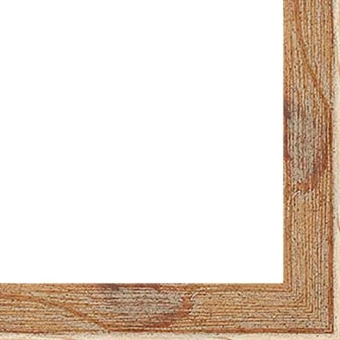 CountryArtHouse Picture Frame Moulding (Wood) 100ft bundle - Distressed/Aged Honey Pecan Finish - 0.75" width - 1 1/16" rabbet depth in Saudi Arabia