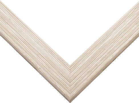 CountryArtHouse Picture Frame Moulding (Wood) 100ft bundle - Distressed/Aged White Washed Finish - 1.5" width - 1/2" rabbet depth in Saudi Arabia
