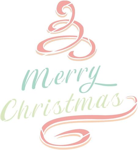 Let It Snow Alphabet كبير استنسل عيد الميلاد الشتوي للرسم على الخشب والقماش والجدران والأرضيات والأقمشة والأثاث، علامات خشبية الطلاء، ديكور المنزل DIY، استنسل بلاستيكي قابل لإعادة الاستخدام (12 بوصة × 12 بوصة) in Kuwait