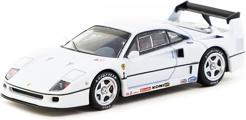 سيارة F40 White Road64 Series 1/64 Diecast من Tarmac Works T64R-076-WH in Saudi Arabia