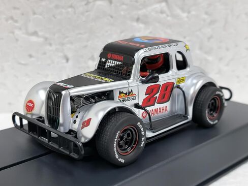 Pioneer Legends Racer P127 '34 Ford Coupe Silver, #28 1:30 Slot Car in Saudi Arabia