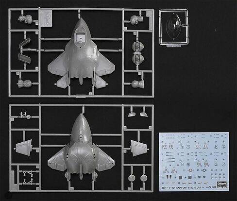مجموعات بناء نموذج طائرة هاسيغاوا TH17 البيض F-22 رابتور in Saudi Arabia