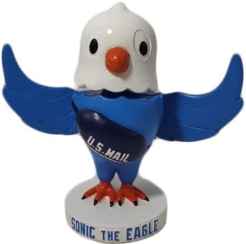 Sonic The Eagle USPS Bobblehead in Saudi Arabia