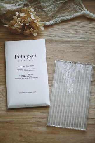 GLAX Mini 7mm أعواد مسدس الغراء الساخن الشفافة الكريستالية، لختم الشمع الزهري الإبداعي، دعوات الزفاف، الحرف اليدوية، غير للربط، 10 عبوات in Kuwait