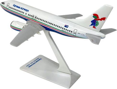 Flight Miniatures Cayman Airways 737-400 1:185 Scale - Plastic Snap-Fit Model Airplane - Collectible Replica of Cayman Airways Aircraft - Part# ABO-73740G-002 in Saudi Arabia