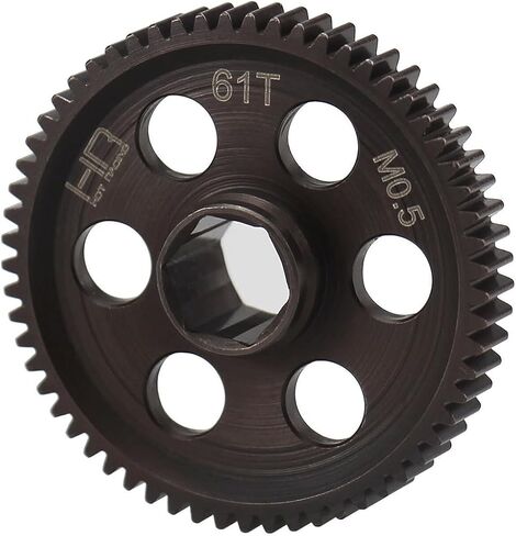 Hot Racing SGRM61M5 CNC Steel Main Gear 0.5 Module 61 Tooth fits Arrma GROM in Saudi Arabia