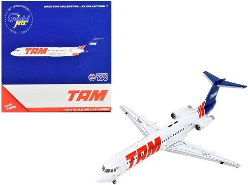 GeminiJets GJTAM2062 TAM Linhas Aereas Fokker 100 PT-MRA in Saudi Arabia