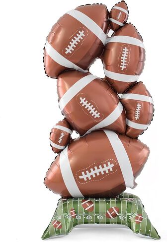 لوازم حفلات كرة القدم، كومة بالونات كرة القدم واقفة مقاس 59 بوصة لديكورات الحفلات، وأعياد الميلاد ذات الطابع الرياضي، والاحتفال بيوم اللعبة، وخلفية صور داخلية وخارجية in Kuwait