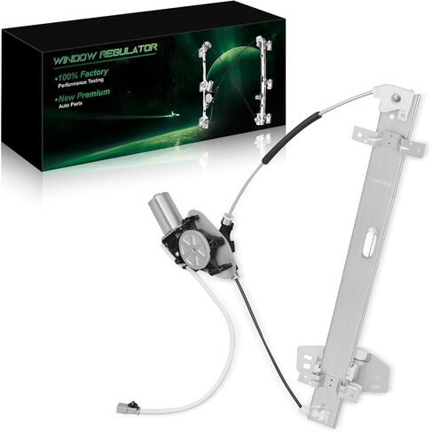 72210SCVA02 Front Right Power Window Regulator with Motor for:-Honda Element 2003 2004 2005 2006 2007 2008 2009 2010, 03 04 05 06 07 08 09 10, with 2 Pins OE# 72210-SCV-A02, 748-132, 748132 in Saudi Arabia