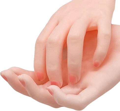 Silicone Mannequin Hand Jewelry Organizer Manicure Acrylic Nails Gloves Jewelry Hand Display Holder Display Stand Photo Props in Saudi Arabia