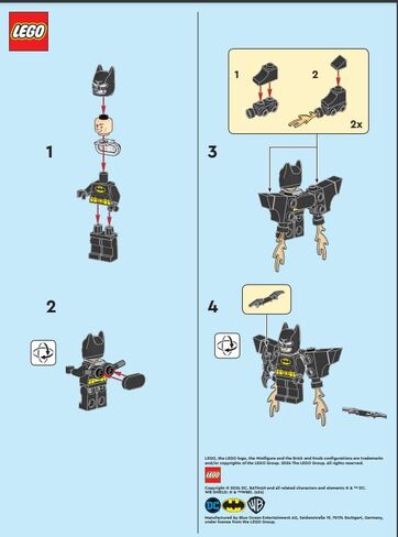 LEGO Superheroes: Batman Minifigure with Jetpack in Saudi Arabia