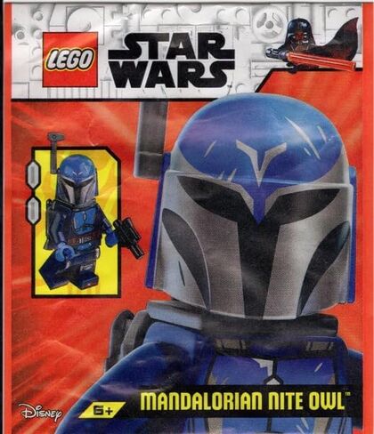 LEGO Star Wars: Mandalorian Nite Owl Minfigure with Blaster in Saudi Arabia