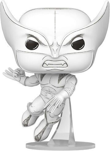 Funko Pop! Marvel: Marvel Sketched - Wolverine - X-Men - Collectable Vinyl Figure - Gift Idea - Official Merchandise - Toys for Kids & Adults - Comic Fans - Model Figure for Collectors and Display in Saudi Arabia