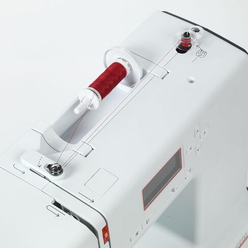 ماكينة خياطة بيرنيت B37 محوسبة مع شاشة LCD | الخياطة وخياطة اللحف المتقدمة | 50 غرزة، عروة بخطوة واحدة، ماكينة تطريز الإبرة تلقائيًا، ذراع حر، ضوء LED | غرز قابلة للتعديل in Kuwait