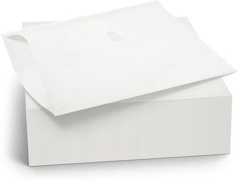 100 Pcs Fryer Filter Paper Envelope Style Compatible with Henny Penny 12102, Commercial Deep Fryer Oil Filtration with a Filter Hole for Restaurants, Food Dining Cars and Hotels in Kuwait