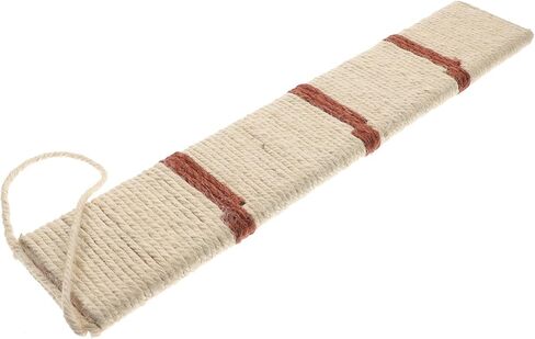 Sisal Cat Scratcher Hanging Pad Random Color for Corners Durable Scratch Mat for Cats Healthy Outlet for Natural Instincts Keeps Cats Entertained and Engaged in Saudi Arabia
