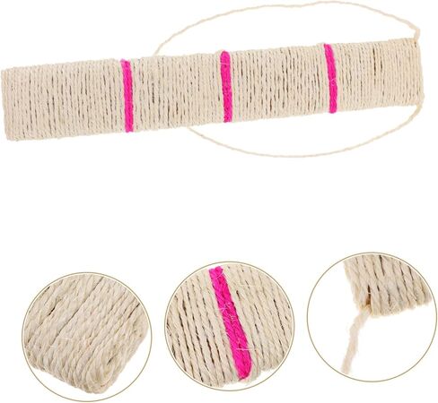 Sisal Cat Scratcher Hanging Pad Random Color for Corners Durable Scratch Mat for Cats Healthy Outlet for Natural Instincts Keeps Cats Entertained and Engaged in Saudi Arabia