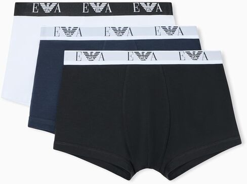 Emporio Armani Men's 3 Pack Bold Monogram Quadshorts in Saudi Arabia