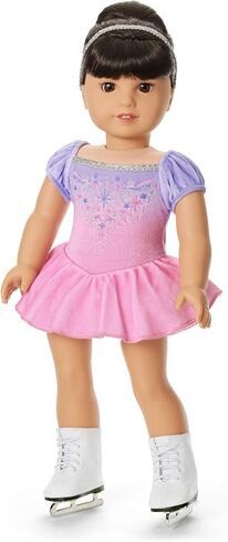 American Girl, Truly Me, Spin in Style Figure-Skating Outfit, Doll Clothes, for 18-inch Dolls, 4pcs, Ages 6+ in Saudi Arabia