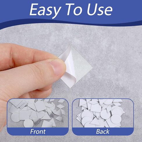120 Pcs Mirror Pieces for Crafts, 4 Shapes Self-Adhesive Mosaic Glass Pieces, Acrylic Mirror Mosaic Tiles, Triangles/Squares/Rounds/Rhombus for DIY Art, Wall Decor, Jewelry & Frame Making in Saudi Arabia