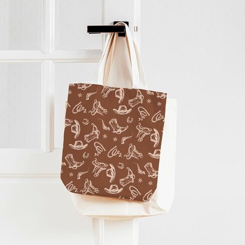 Whaline 10 قطع من نسيج رعاة البقر الغربي مربعات من نسيج القطن، حزم صغيرة من خيول رعاة البقر البنية الصغيرة، أقمشة خياطة الصبار للغرب البري، ديكور الحفلات اليدوية، 25.4 × 25.4 سم in Kuwait