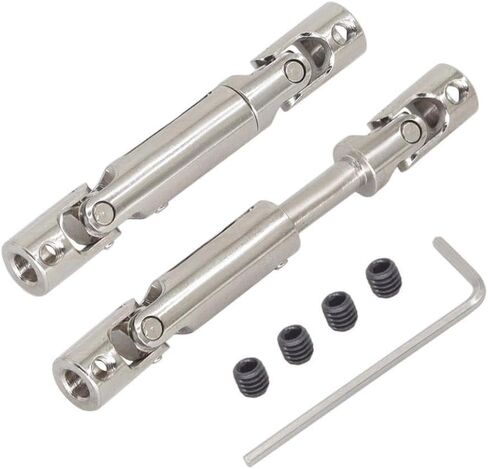Universal RC Drive Shaft 58mm-71mm Compatible with MN Model MN90 MN91 MN45 MN99 MN96 MN99S 1/12 1/24 RC Crawler Car Upgrade Parts in Saudi Arabia