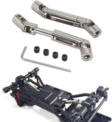 Universal RC Drive Shaft 58mm-71mm Compatible with MN Model MN90 MN91 MN45 MN99 MN96 MN99S 1/12 1/24 RC Crawler Car Upgrade Parts in Saudi Arabia