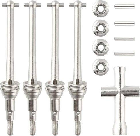 16410S عمود محرك معدني أمامي وخلفي مجموعة CVD لـ MJX H16E H16P H16GT H16DR H16BM H16PL JC16EP HP161S H17 16208 16210 16207 ملحقات ترقية السيارة بجهاز التحكم عن بعد in Saudi Arabia