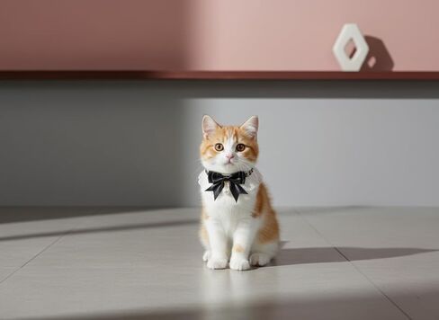 2 Pcs Lace Cat Collar with Pearl & Fishbone Pendant, Fancy Handmade Jewelry Kitten Necklace, Adjustable Soft Ribbon Tie-on Neckwear for Girl Cats, Small Puppy Birthday Party Wedding Gift in Saudi Arabia