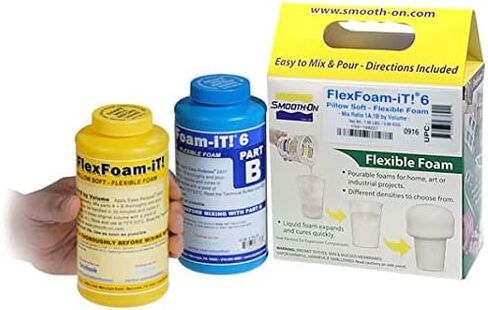 Smooth-On FlexFoam-iT! 6 - Flexible Polyurethane Foam - Pint Unit in Saudi Arabia