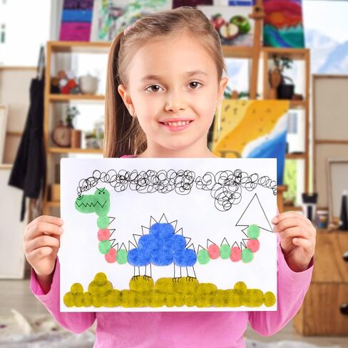 وسادات طوابع مقاس 7 بوصات للأطفال، وسادات طوابع بأربعة ألوان للفصول الدراسية، وسادات طوابع قابلة للغسل للأطفال، وسادة حبر كبيرة قابلة للغسل، وسادة طوابع قوس قزح لفن بصمة اليد وبصمة القدم، وسجل القصاصات، والنسيج الخشبي، والورق in Kuwait