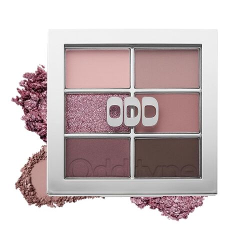 Mute Sleek Eye Palette, Silky Smooth Formula, Long-wearing & Fallout-free, Buildable, Matte shimmer shades 9g M668- Odd Expansion in Saudi Arabia