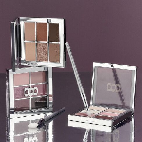 Mute Sleek Eye Palette, Silky Smooth Formula, Long-wearing & Fallout-free, Buildable, Matte shimmer shades 9g M668- Odd Expansion in Saudi Arabia