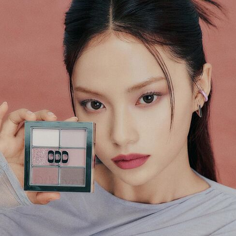 Mute Sleek Eye Palette, Silky Smooth Formula, Long-wearing & Fallout-free, Buildable, Matte shimmer shades 9g M668- Odd Expansion in Saudi Arabia