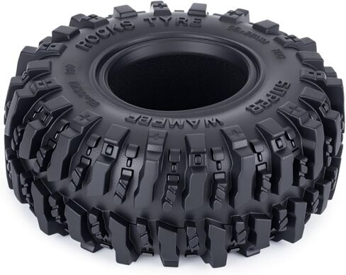 1.0 Tires 55mm Tall 1.0'' Mud Slingers Super Soft Sticky Tyre for RC Crawler SCX24 FCX24 TRX4M AX24 1/18 1/24 Upgrades (1.0 Mud Slingers Tires 55mm Tall) in Saudi Arabia