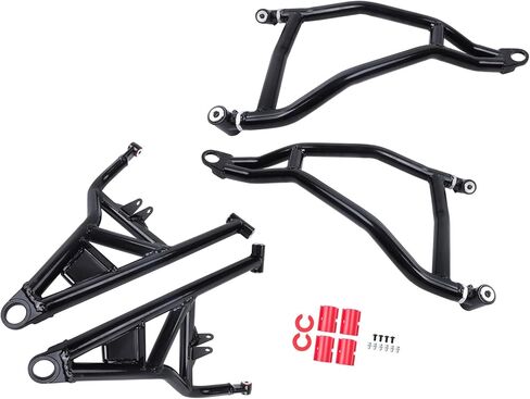 Black Front A-Arms Replacement for Polaris RZR XP 1000 4 1000 2014-2023 in Saudi Arabia